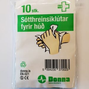 sótthreinsiklútar-donna
