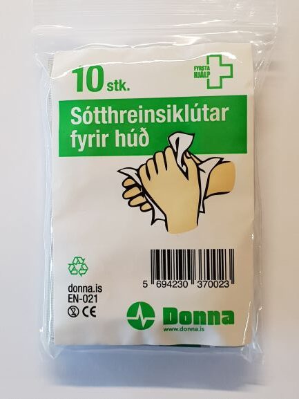 sótthreinsiklútar-donna
