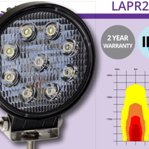 Alternative view of LAP R279 hringlaga LED kastari - 1400 Lumen
