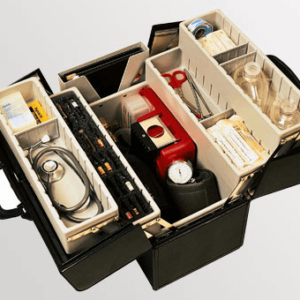 Concertina lækna taska