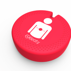 Alternative view of BEATY hvítur/rauður