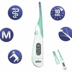 Alternative view of Braun Digital Thermometer