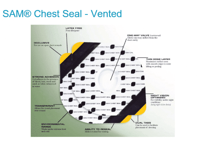 Chest Seal Combo - SamMedical - Image 2