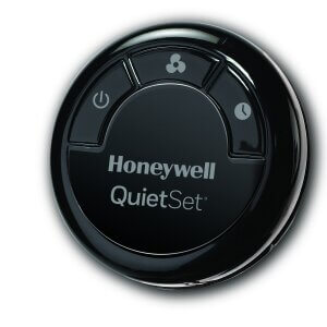 Alternative view of Honeywell QuietSet gólfvifta - svört