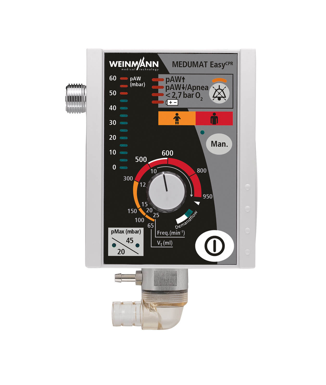 Öndunarvél - MEDUMAT EasyCPR Ventilator
