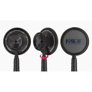 Alternative view of MDF Acoustica - Hlustunarpípa Rósagull/svört