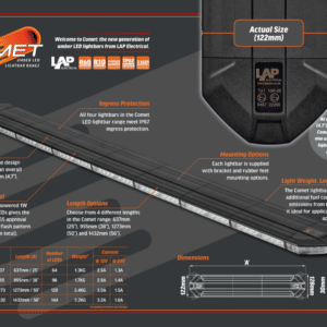 Comet ljósabar ljosabogi