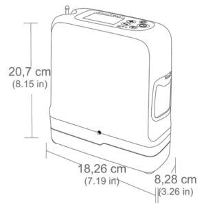 Alternative view of Inogen - Rove 6 - súrefnivél