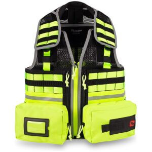 Alternative view of E-VEST’S EMT vesti, gult S/M