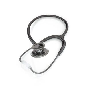 Alternative view of MD One® Adult Stethoscope - Black/Perla Noire