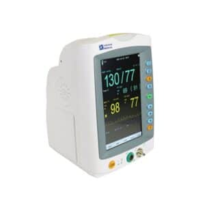 Lífsmarkamælir frá hlið