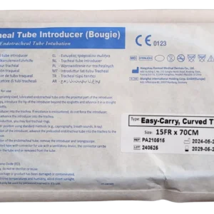 Alternative view of Leiðari barkatúbu Bougie 15FR x 70 cm