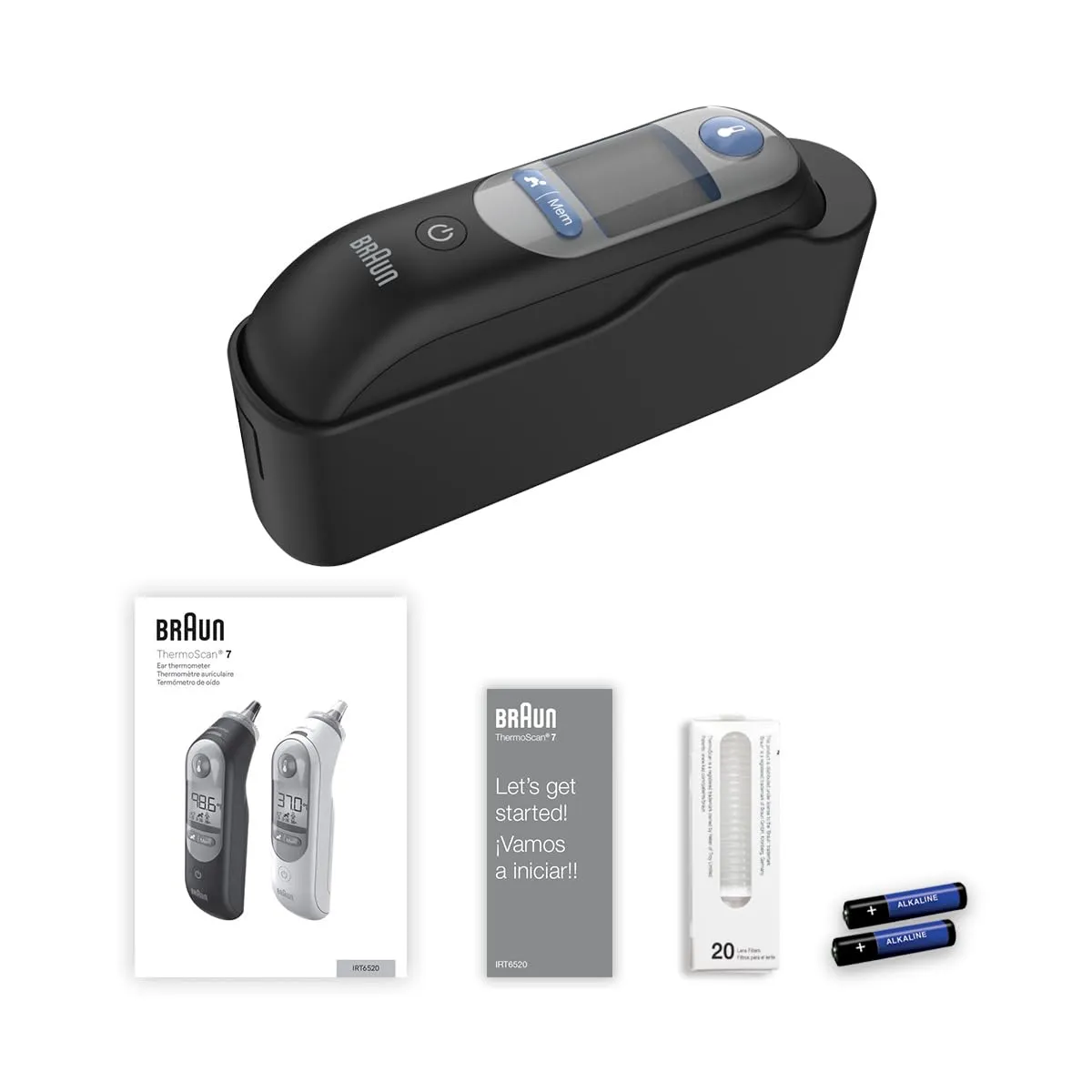 Braun ThermoScan 7+ Connect, eyrnahitamælir, samhæfður Family Care appinu - Image 3