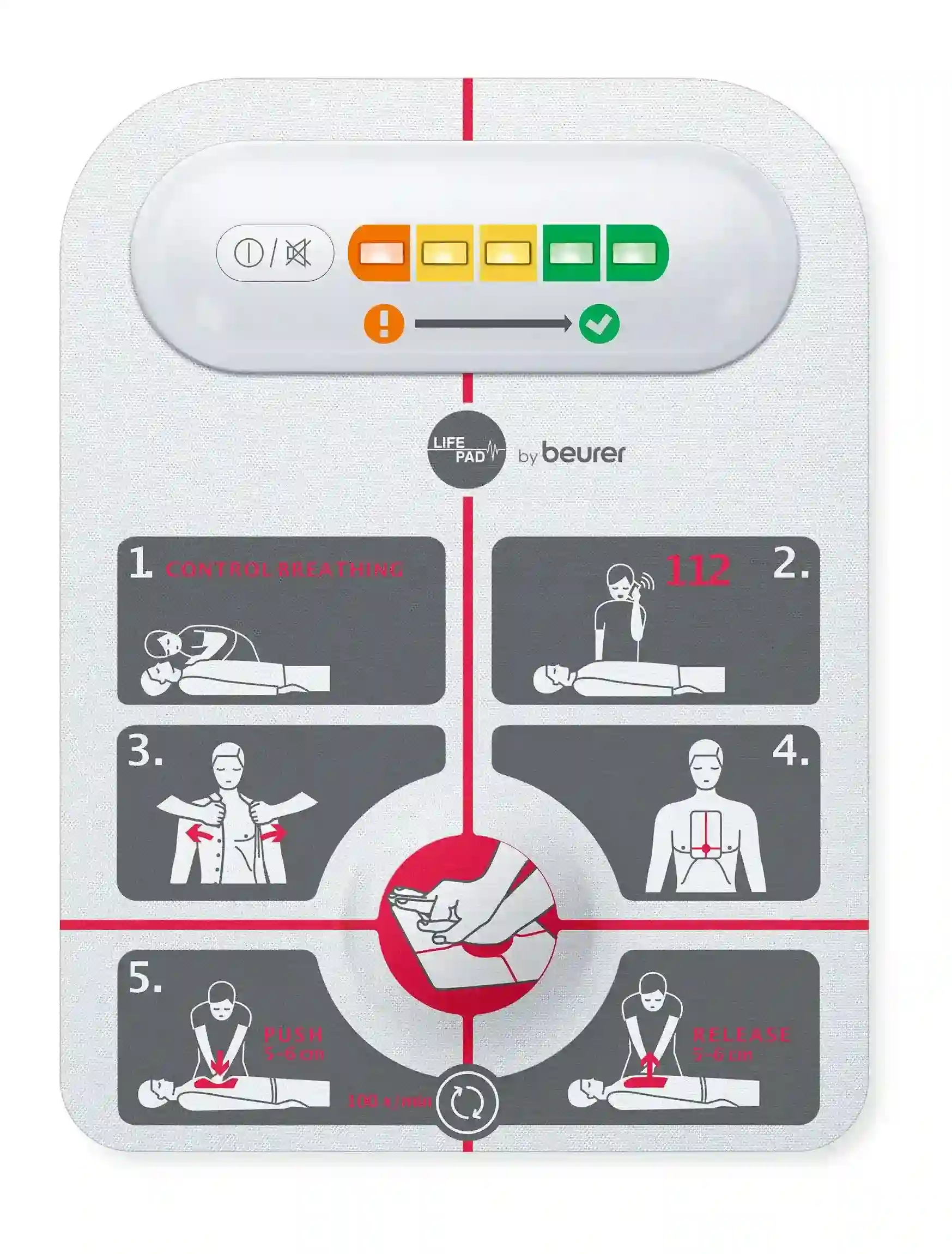 LifePad® hjartahnoðmotta