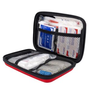 Small EVA First Aid Kit opin með innhaldi