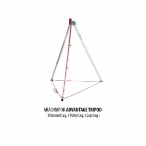Arachnipod Advantage þríbeinn með rauðu reipi